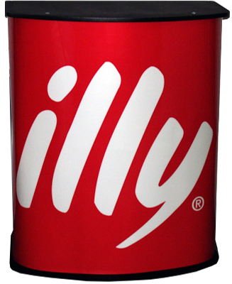 modular MDF & alumunum construction, digital graphics, easy assembly