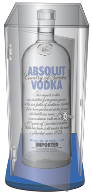 MDF base, heat bent & glued acrylic top, hinged door with lock